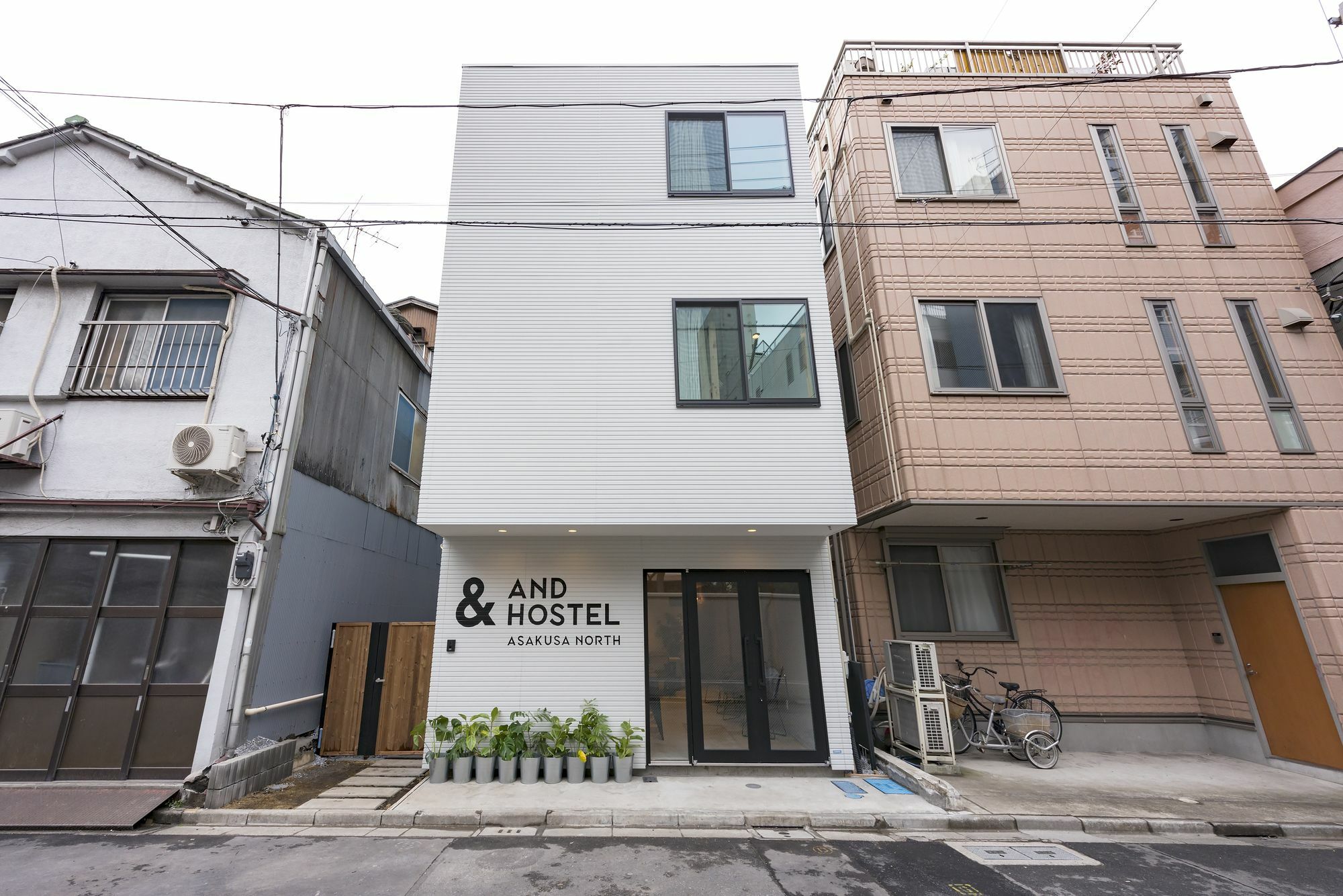 &And Hostel Asakusa North Tōkyō Extérieur photo